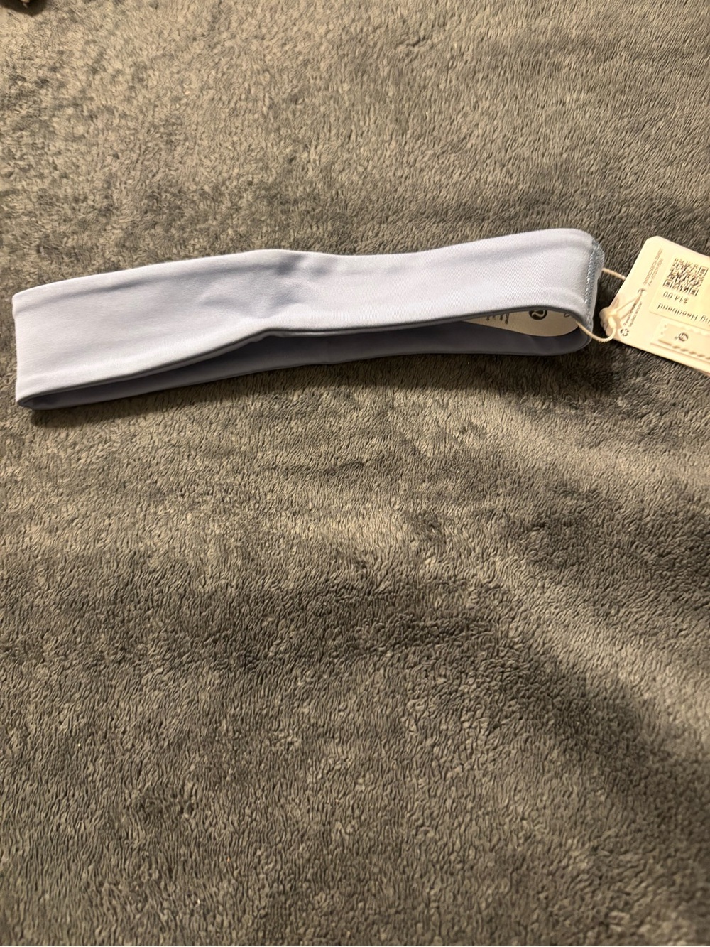 lululemon athletica Light Blue Twist Headband